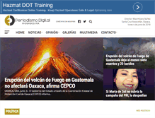 Tablet Screenshot of e-oaxaca.mx